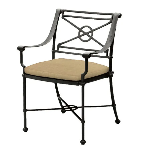 Product Image 1 for Delphi Arm Chair W/ Attached Cushion from Woodard
