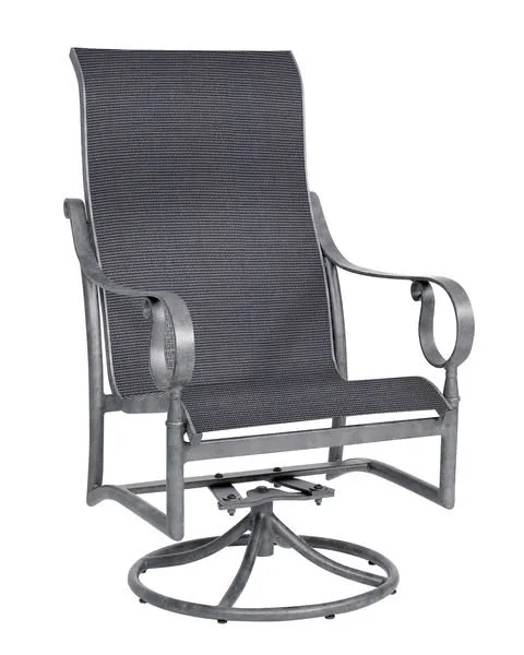 Product Image 2 for Ridgecrest Sling High Back Swivel Rocker from Woodard