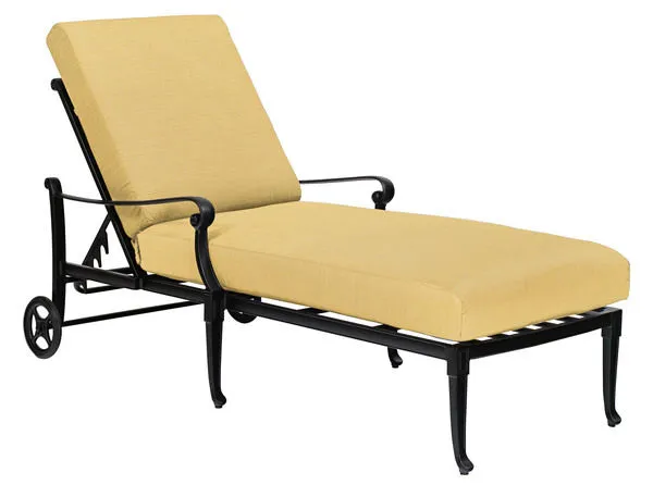 Product Image 2 for Wiltshire Adjustable Chaise Lounge   Stackable from Woodard