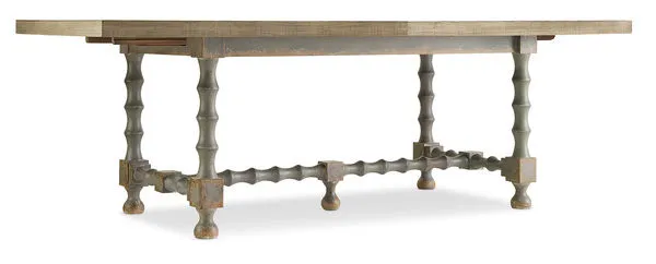 Product Image 1 for Ciao Bella 84in Trestle Table with 2-18in Leaves from Hooker Furniture