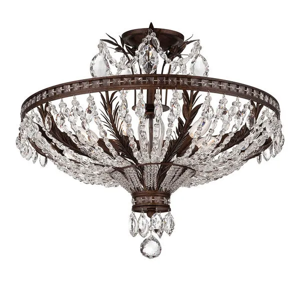 Product Image 1 for Sheraton 5 Light Semi Flush from Savoy House 