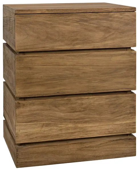 Product Image 1 for Monolith Dresser, Distressed Teak from Noir