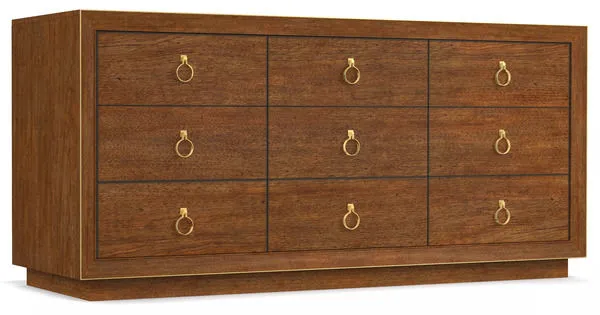 Product Image 4 for Roman Nine Drawer Dresser from Hooker Furniture