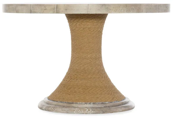 Product Image 1 for Amani Pecan Veneer Round Pedestal Dining Table from Hooker Furniture