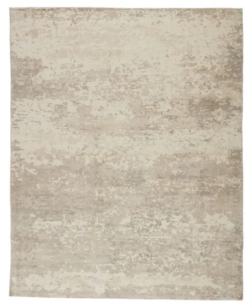 Product Image 5 for Retreat Handmade Abstract Light Gray/ Ivory Rug from Jaipur 