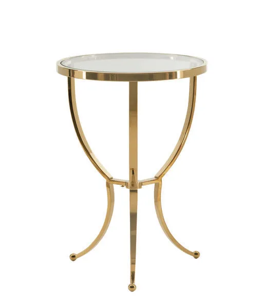 Product Image 1 for Interiors Adella Round Chairside Table from Bernhardt Furniture