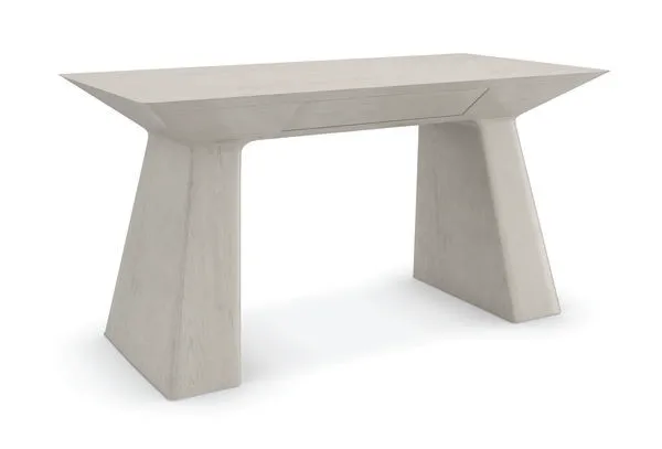 Product Image 1 for Finley 1-Drawer Fossil Ash Desk from Caracole