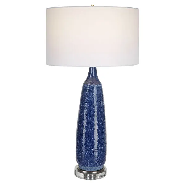 Product Image 6 for Newport Cobalt Blue Table Lamp from Uttermost
