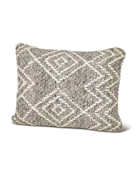 Product Image 3 for Grey Diamond Pillow from Anaya Home