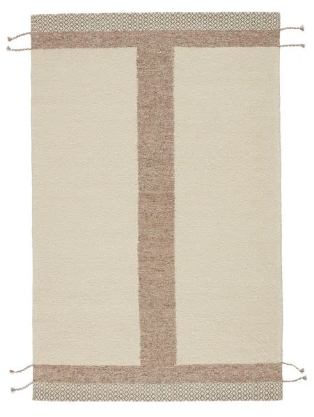 Product Image 4 for Calva Handmade Geometric Cream/ Light Tan Rug from Jaipur 