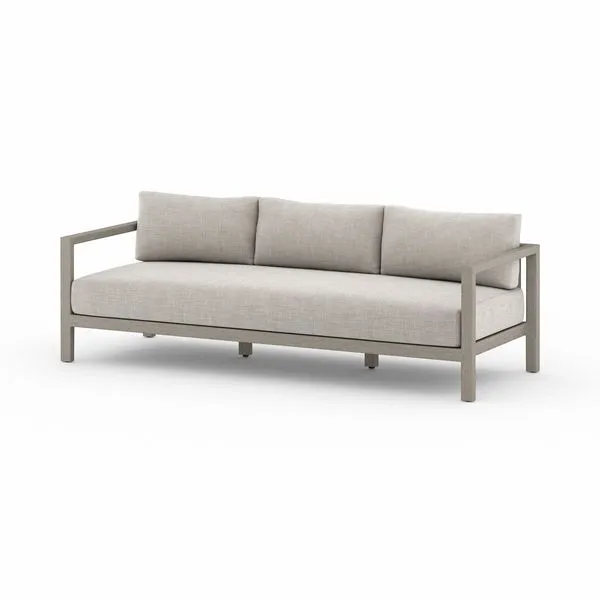Product Image 2 for Sonoma Wooden Outdoor Sofa, Weathered Grey from Four Hands