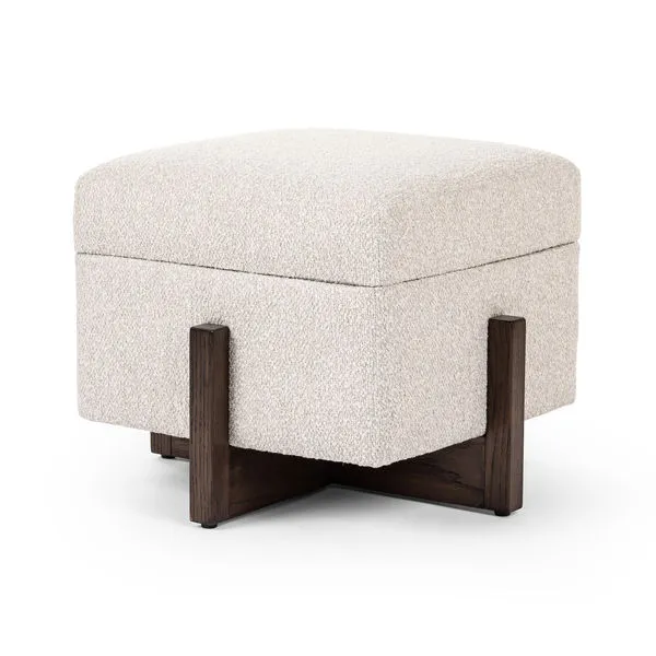 Product Image 1 for Esben Square Storage Ottoman from Four Hands