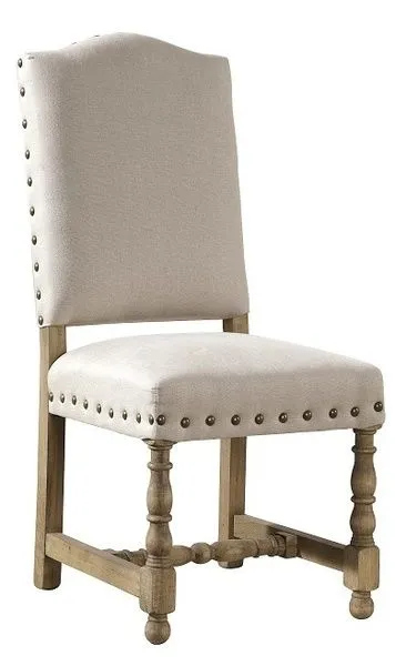 Product Image 4 for Linen Madrid Chair With Nailheads from Furniture Classics