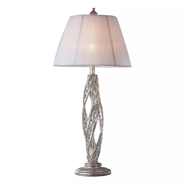 Product Image 1 for Renaissance 1 Light Table Lamp In Sunset Silver With Crystal Accents from Elk Home