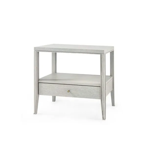 Product Image 6 for Paola Gray Cerused Oak 1-Drawer Side Table from Villa & House