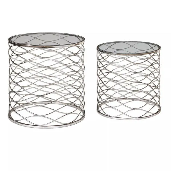 Product Image 2 for Uttermost Aida Iron Cage Accent Tables, S/2 from Uttermost