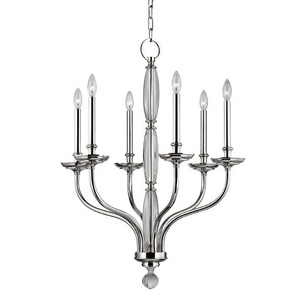 Product Image 1 for Lauderhill 6 Light Chandelier from Hudson Valley