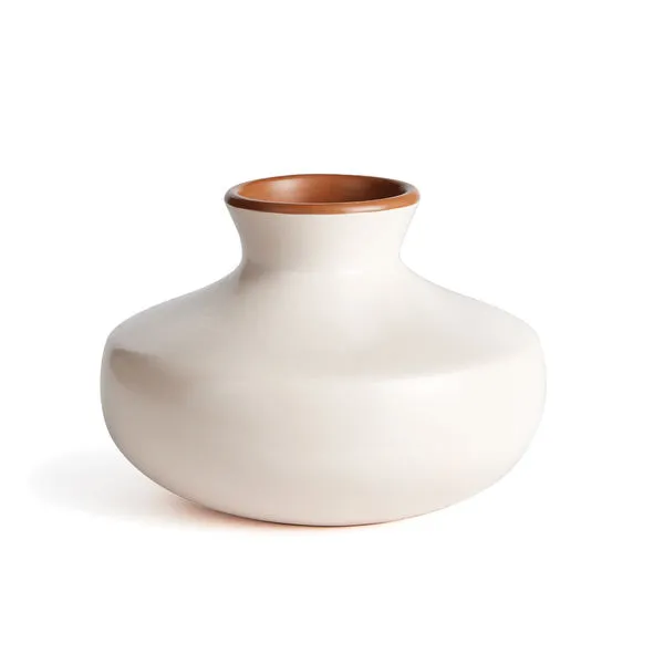 Product Image 1 for Fiorella Large Ecru Ceramic Vase from Napa Home And Garden