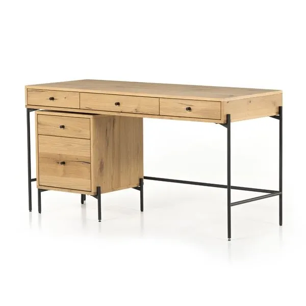 Product Image 10 for Eaton Desk With Filing Cabinet from Four Hands