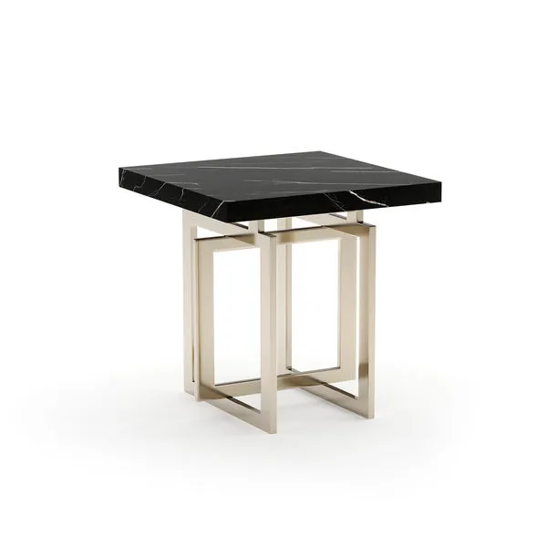 Product Image 1 for Wish You Were Here Square Dark Side Table from Caracole