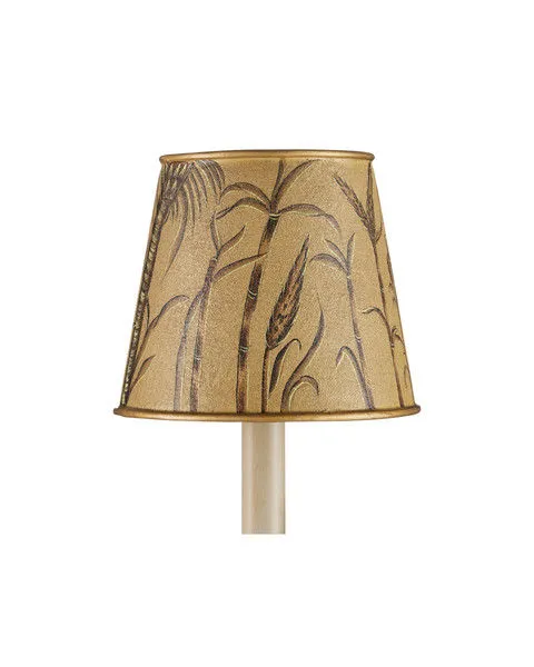 Product Image 1 for Jouy Gold Tapered Chandelier Shade from Currey & Company