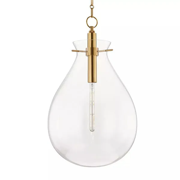 Product Image 1 for Ivy 1 Light Large Pendant from Hudson Valley
