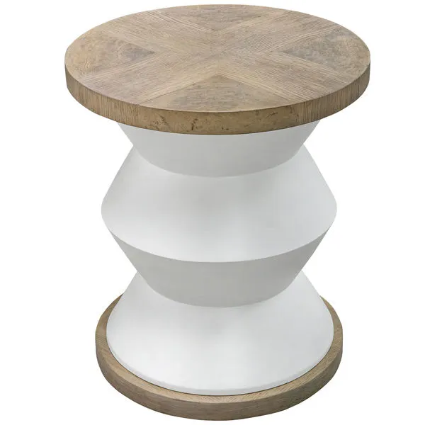 Product Image 1 for Spool Geometric Side Table from Uttermost