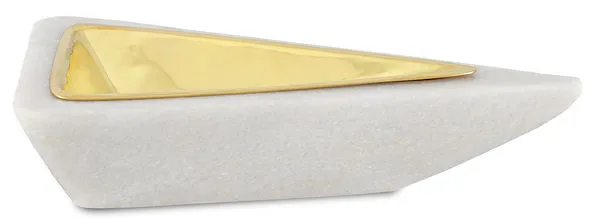 Product Image 5 for Damini White Tray from Currey & Company