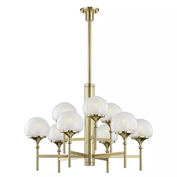 Product Image 3 for Salem 9 Light Chandelier from Hudson Valley