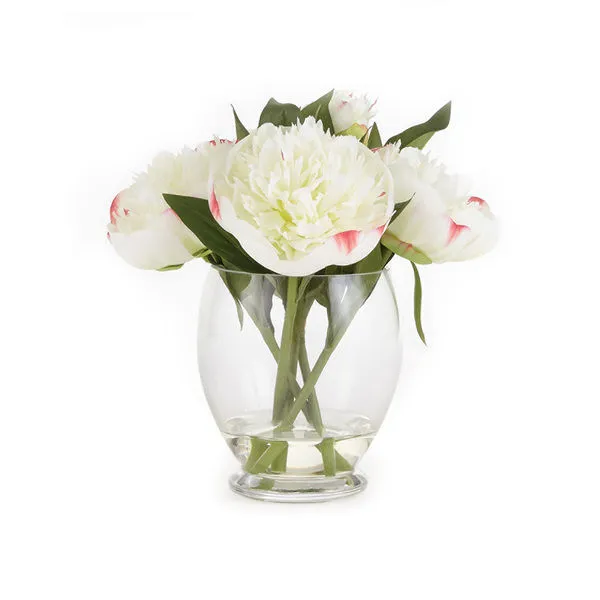 Product Image 1 for Peony Arrangement In Vase from Napa Home And Garden