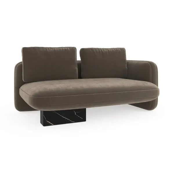 Product Image 1 for Overlap Right Facing Loveseat from Caracole