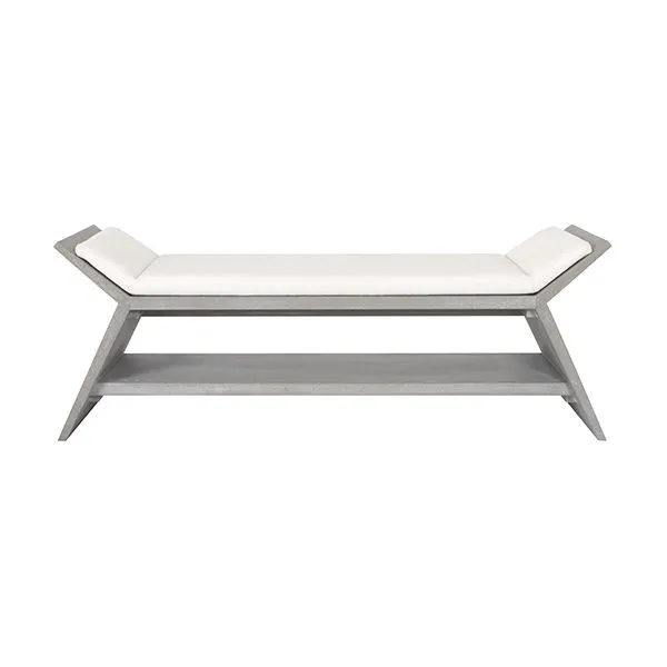 Product Image 2 for Peria Wing Bench from Worlds Away
