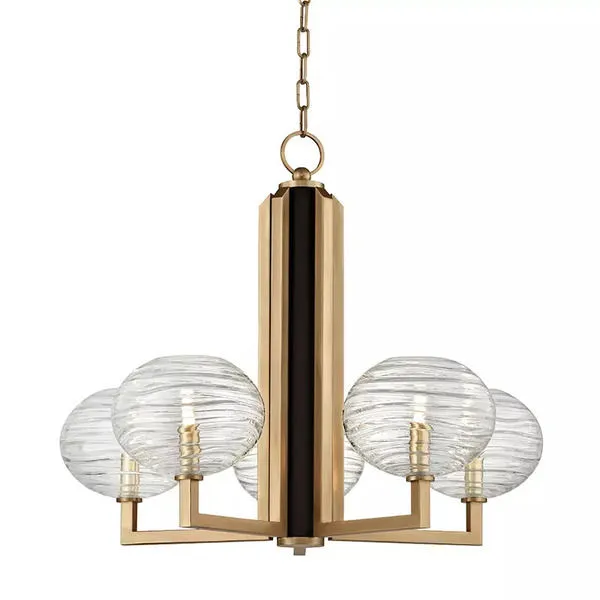 Product Image 1 for Breton 5 Light Led Chandelier from Hudson Valley