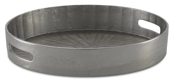 Product Image 5 for Luca Silver Small Tray from Currey & Company