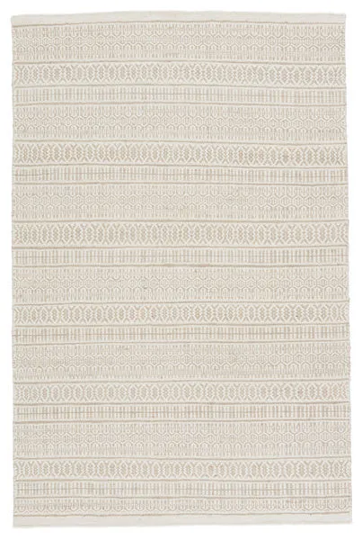 Product Image 4 for Galway Natural Trellis Ivory/ Cream Rug from Jaipur