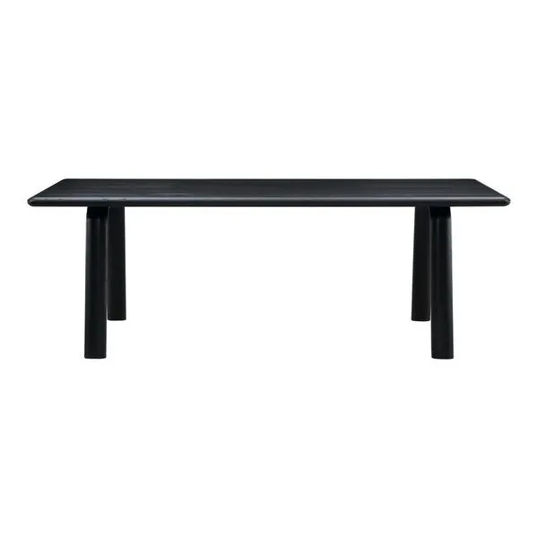 Product Image 4 for Malibu Dining Table Black Ash from Moe's
