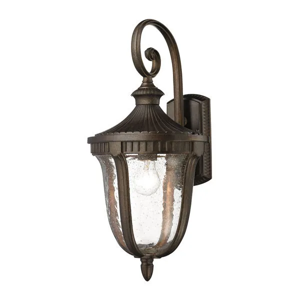 Product Image 1 for 1  Light Outdoor Sconce In  Weathered Rust  from Elk Lighting