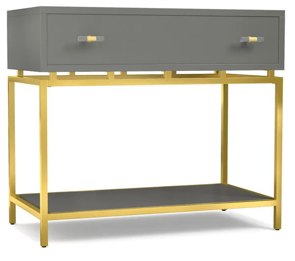 Product Image 4 for Happily Gray One Drawer Leg Nightstand from Hooker Furniture