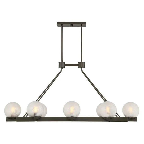 Product Image 1 for Darien 8-Light Linear Chandelier from Savoy House 