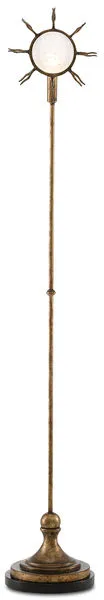Product Image 1 for Sunburst Floor Lamp from Currey & Company