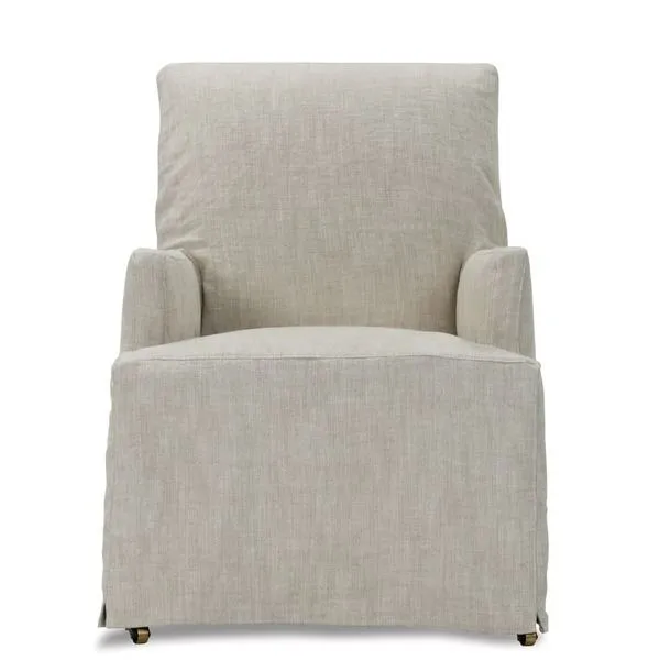 Product Image 1 for Finch Slipcover Dining Chair with Caster Leg from Rowe Furniture