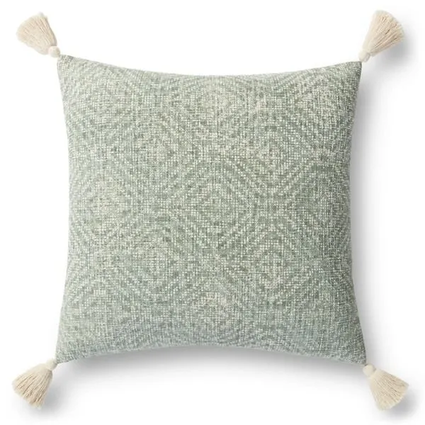 Product Image 1 for Amelia Green Pillow from Loloi