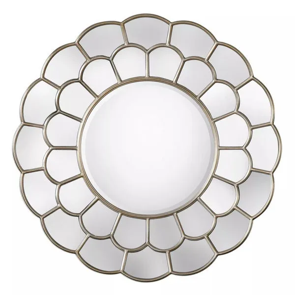 Product Image 2 for Uttermost Dahlia Silver Mirror from Uttermost