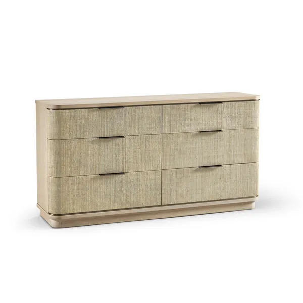 Product Image 1 for Grasscloth Dresser from Johnathan Charles