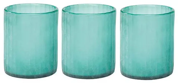 Product Image 1 for Glass Hurricanes (Set Of 3) from Jamie Young