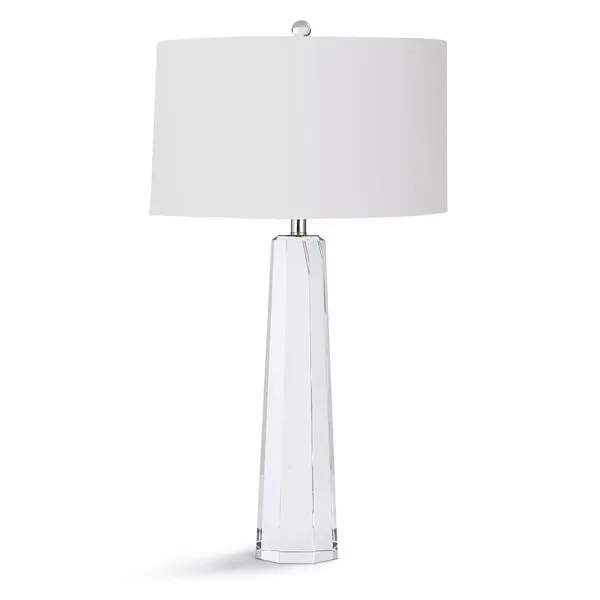 Product Image 1 for Tapered Hex Crystal Table Lamp from Regina Andrew Design