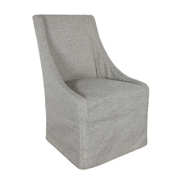 Product Image 1 for Warwick Upholstered Rolling Dining Chair from Classic Home Furnishings