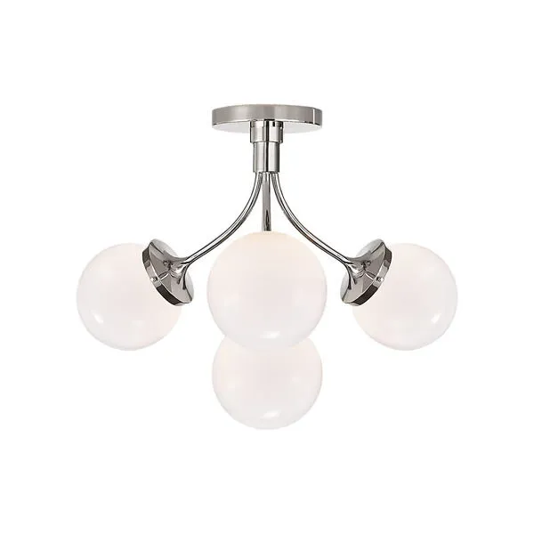Product Image 1 for Prescott Medium Semi-Flush Mount from Visual Comfort