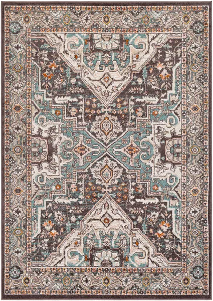 Product Image 5 for Ankara Burgandy / Aqua Rug from Surya