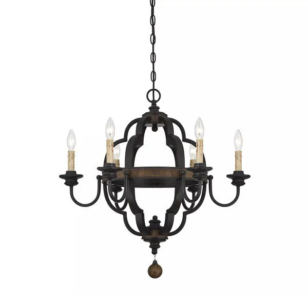 Product Image 1 for Kelsey 6 Light Chandelier from Savoy House 